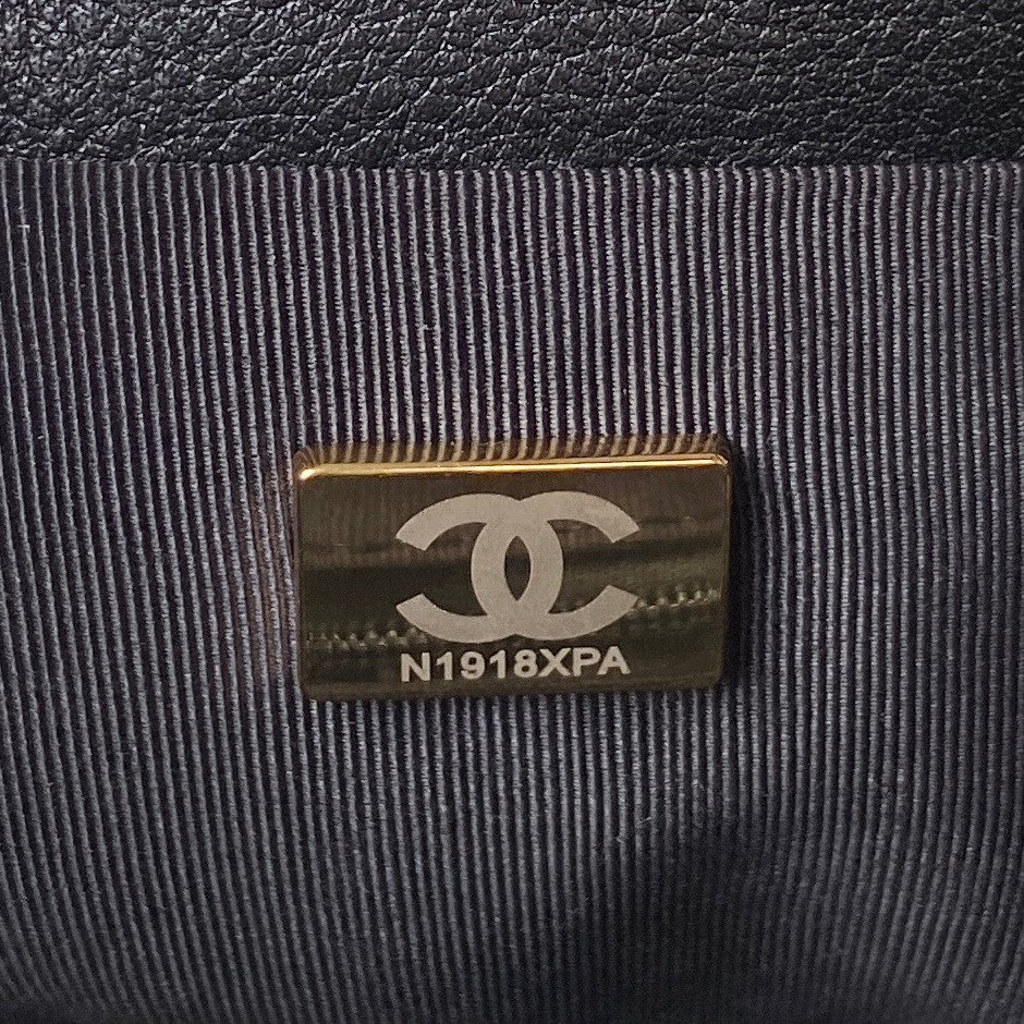 Quilted Leather Mini Backpack