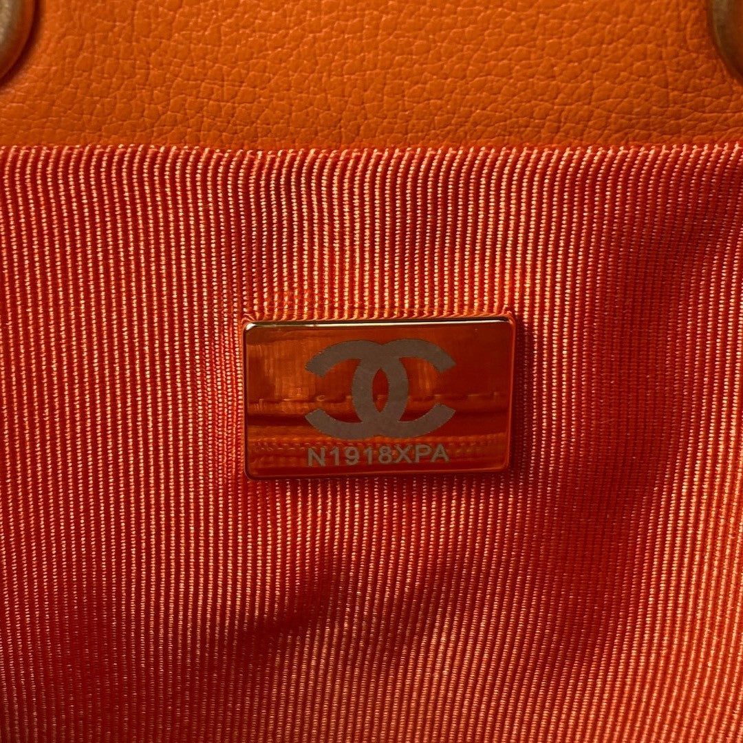 Quilted Leather Mini Backpack