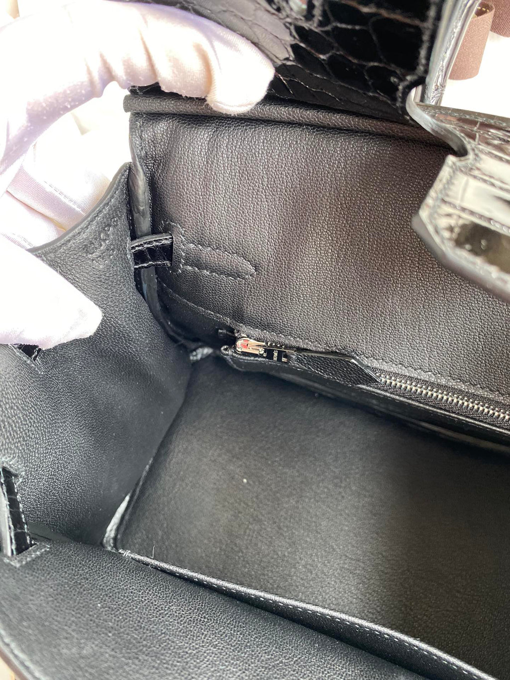 Birkin 25cm Alligator Leather Bag