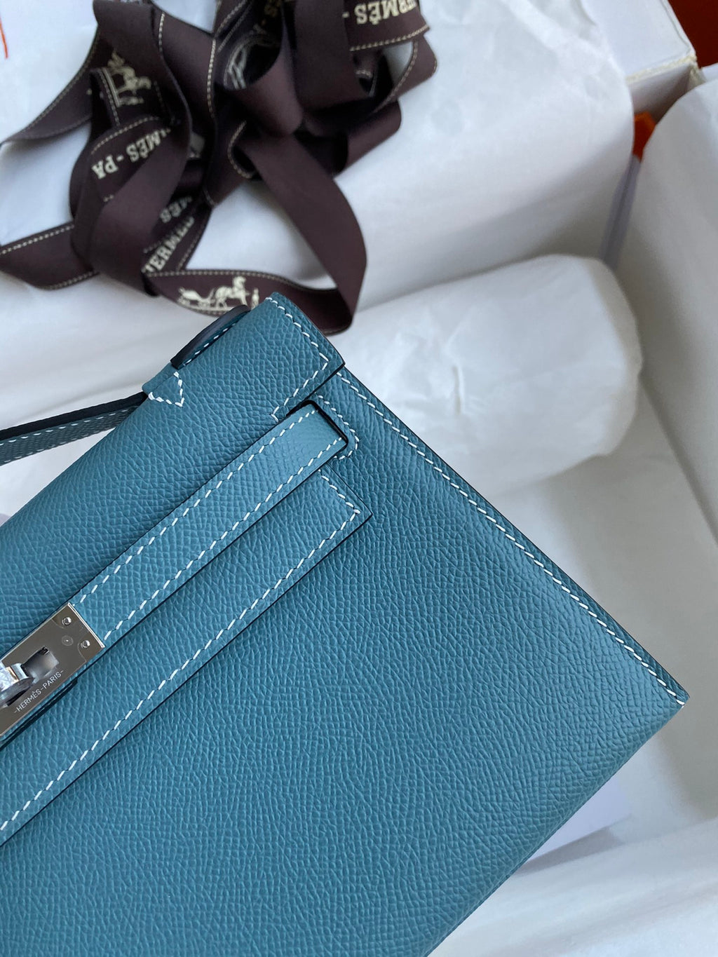 Mini Kelly 22cm Epsom Leather Handbag