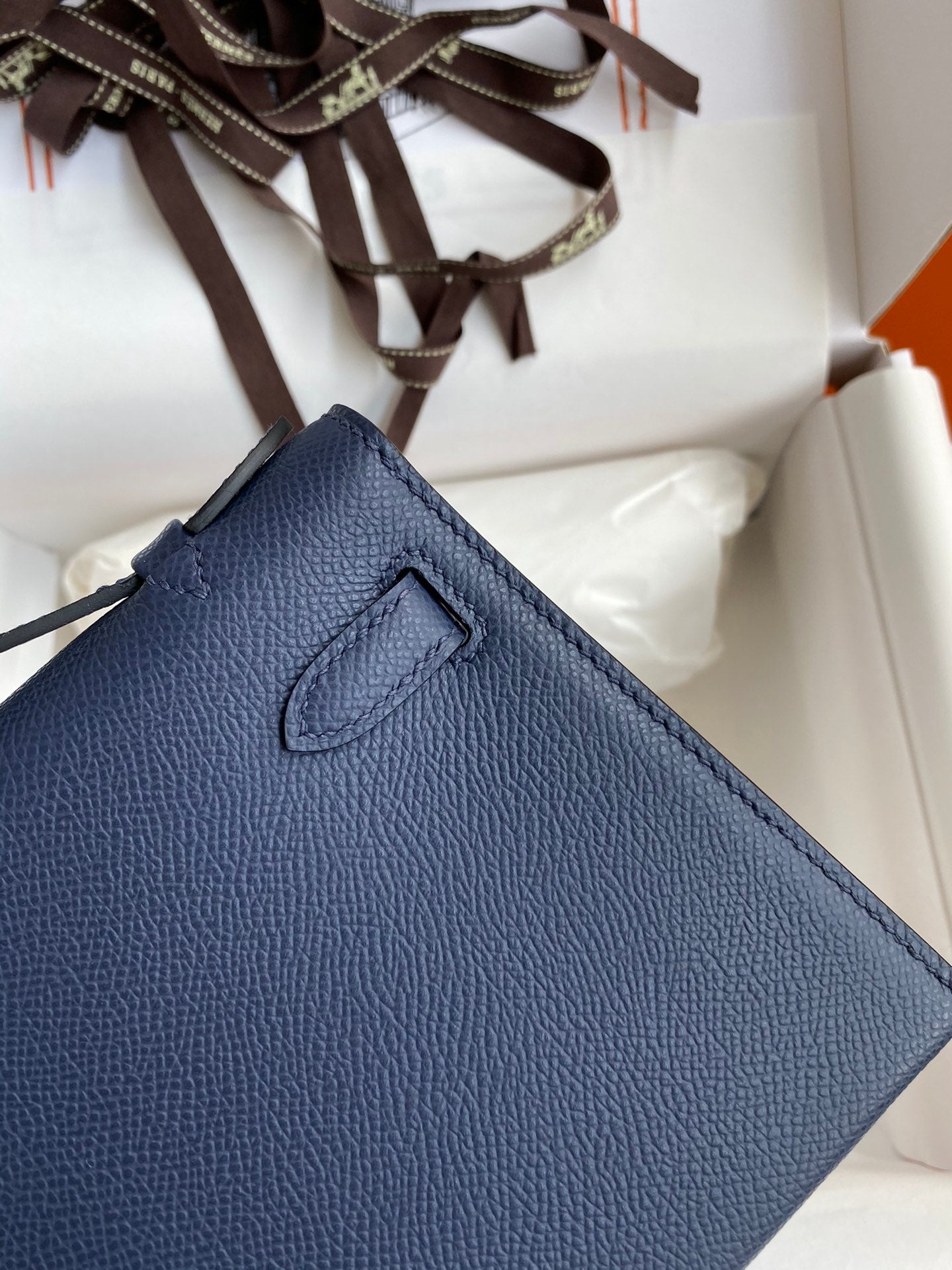 Mini Kelly 22cm Epsom Leather Handbag