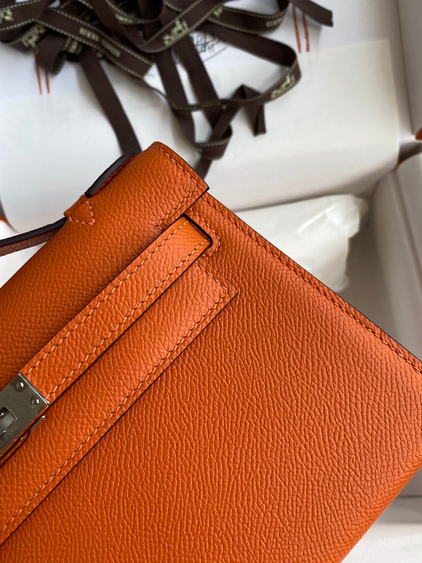 Mini Kelly 22cm Epsom Leather Handbag