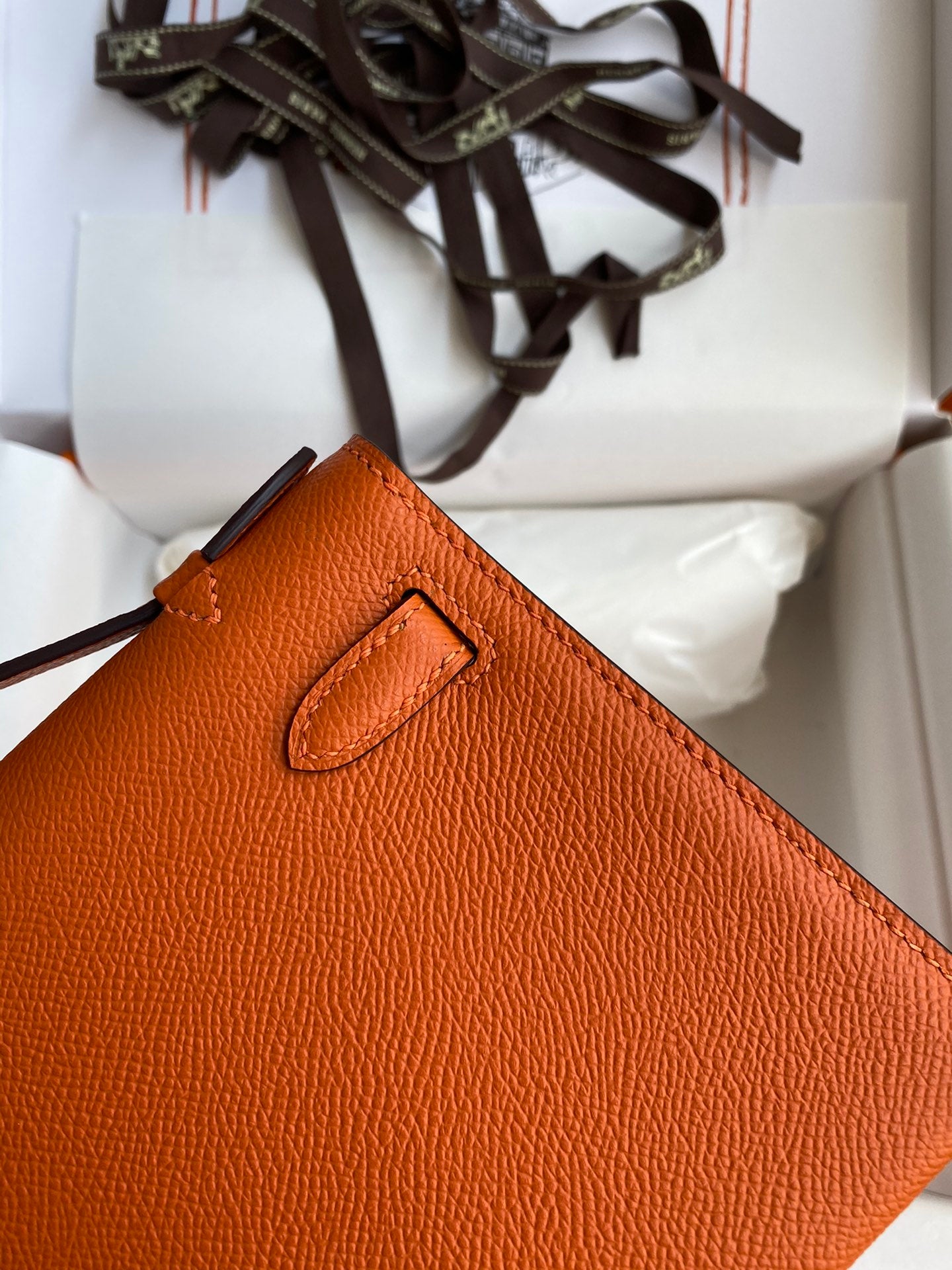 Mini Kelly 22cm Epsom Leather Handbag