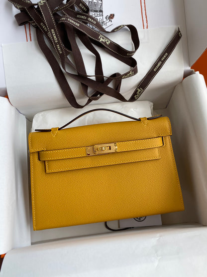 Mini Kelly 22cm Epsom Leather Handbag