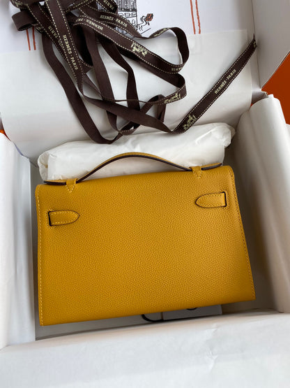 Mini Kelly 22cm Epsom Leather Handbag