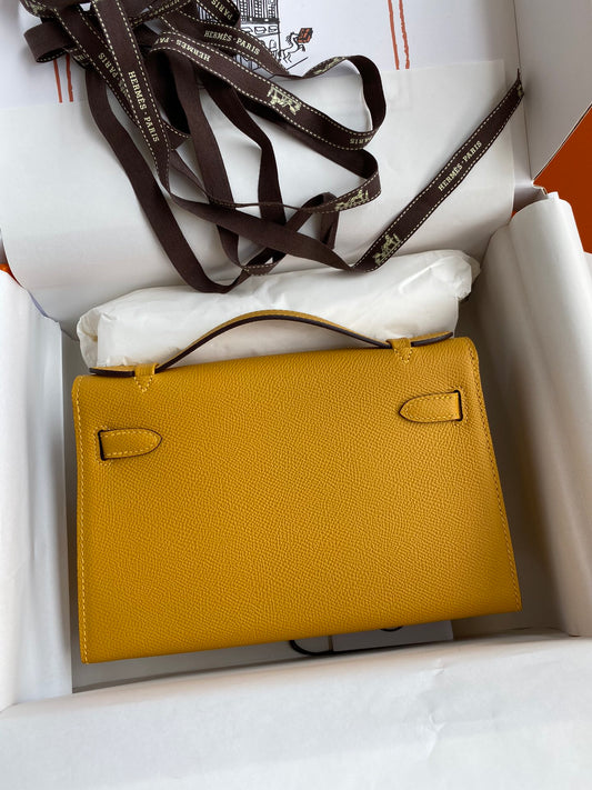 Mini Kelly 22cm Epsom Leather Handbag