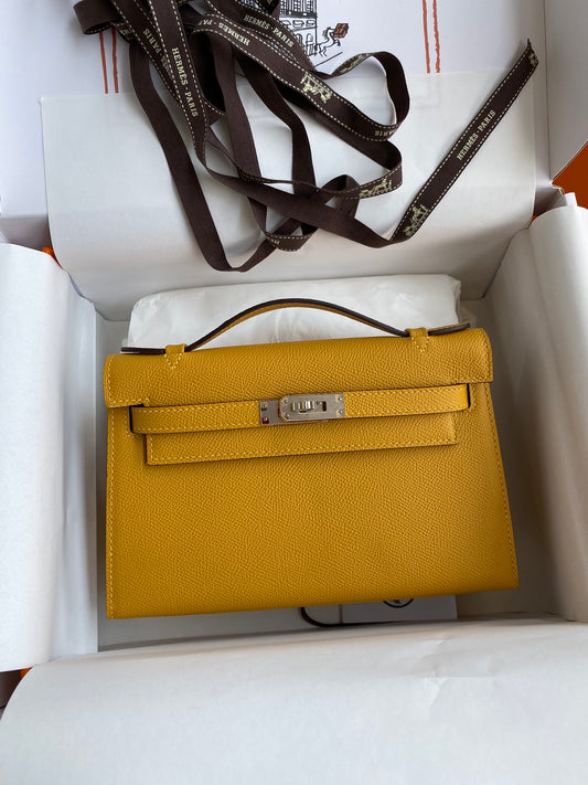Mini Kelly 22cm Epsom Leather Handbag
