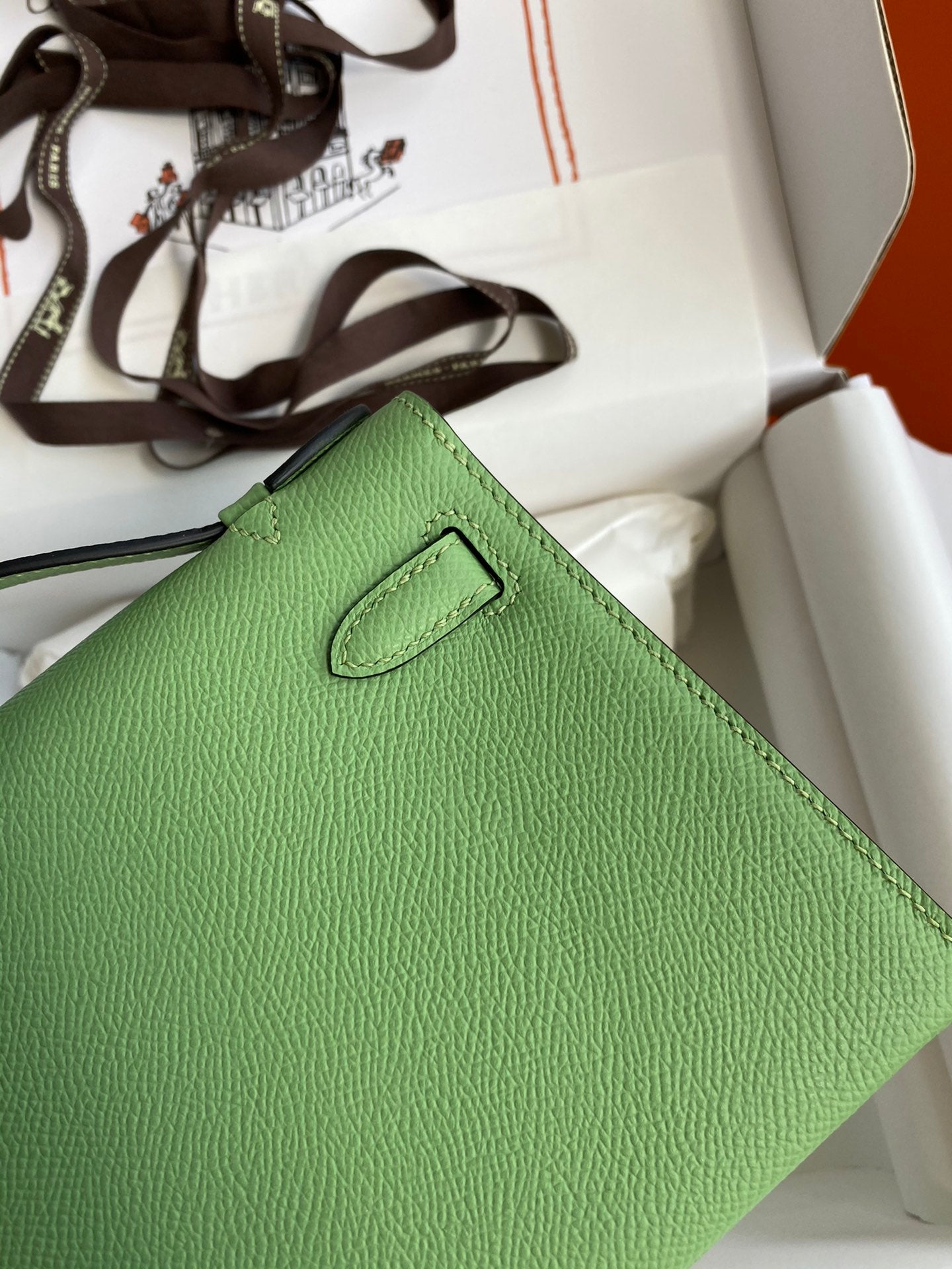 Mini Kelly 22cm Epsom Leather Handbag