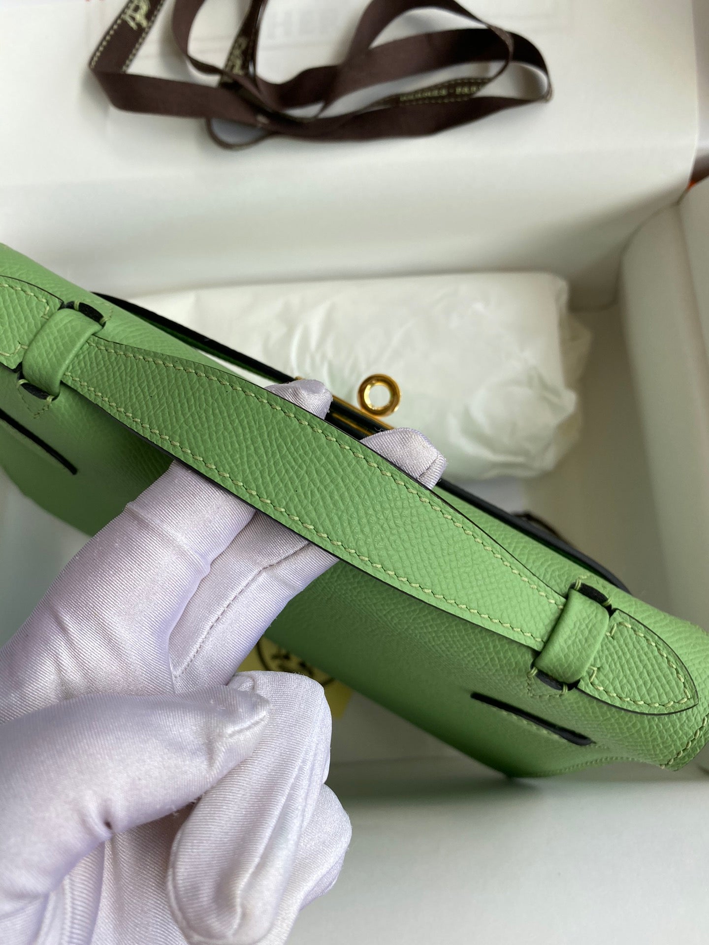 Mini Kelly 22cm Epsom Leather Handbag