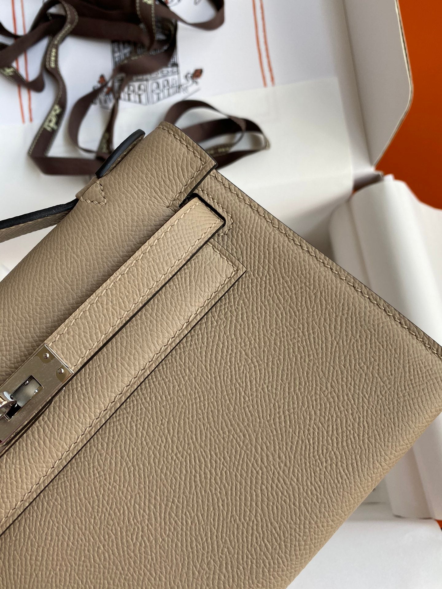 Mini Kelly 22cm Epsom Leather Handbag