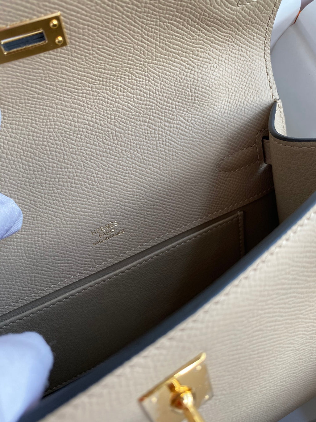 Mini Kelly 22cm Epsom Leather Handbag