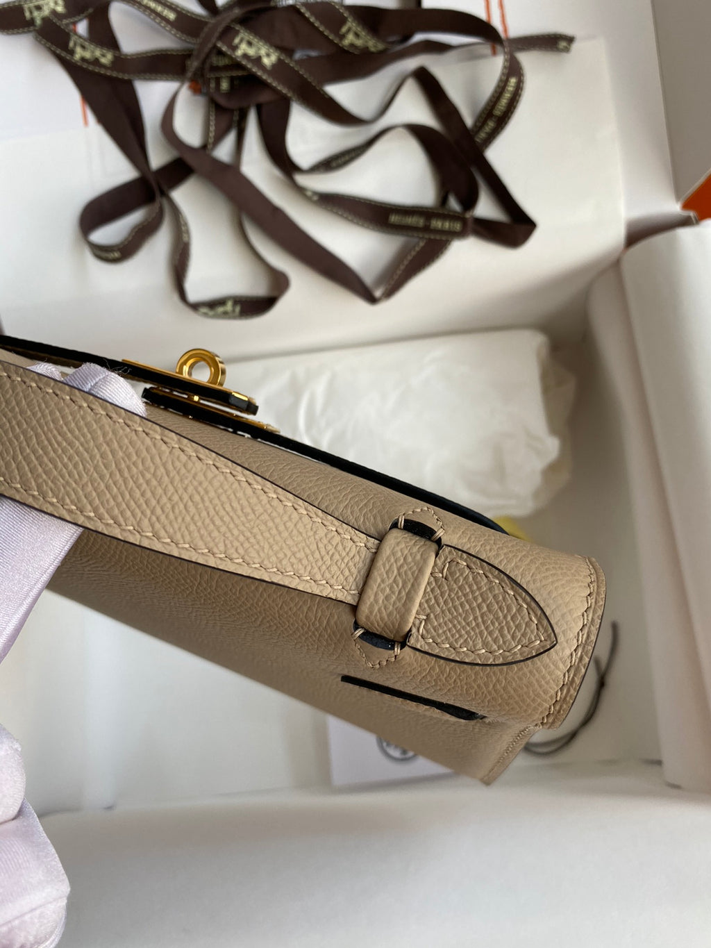 Mini Kelly 22cm Epsom Leather Handbag