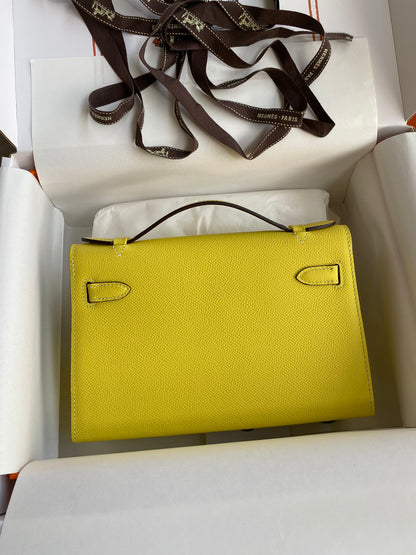 Mini Kelly 22cm Epsom Leather Handbag