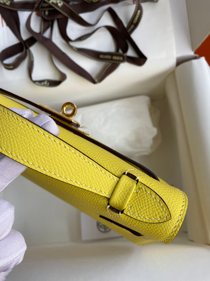 Mini Kelly 22cm Epsom Leather Handbag