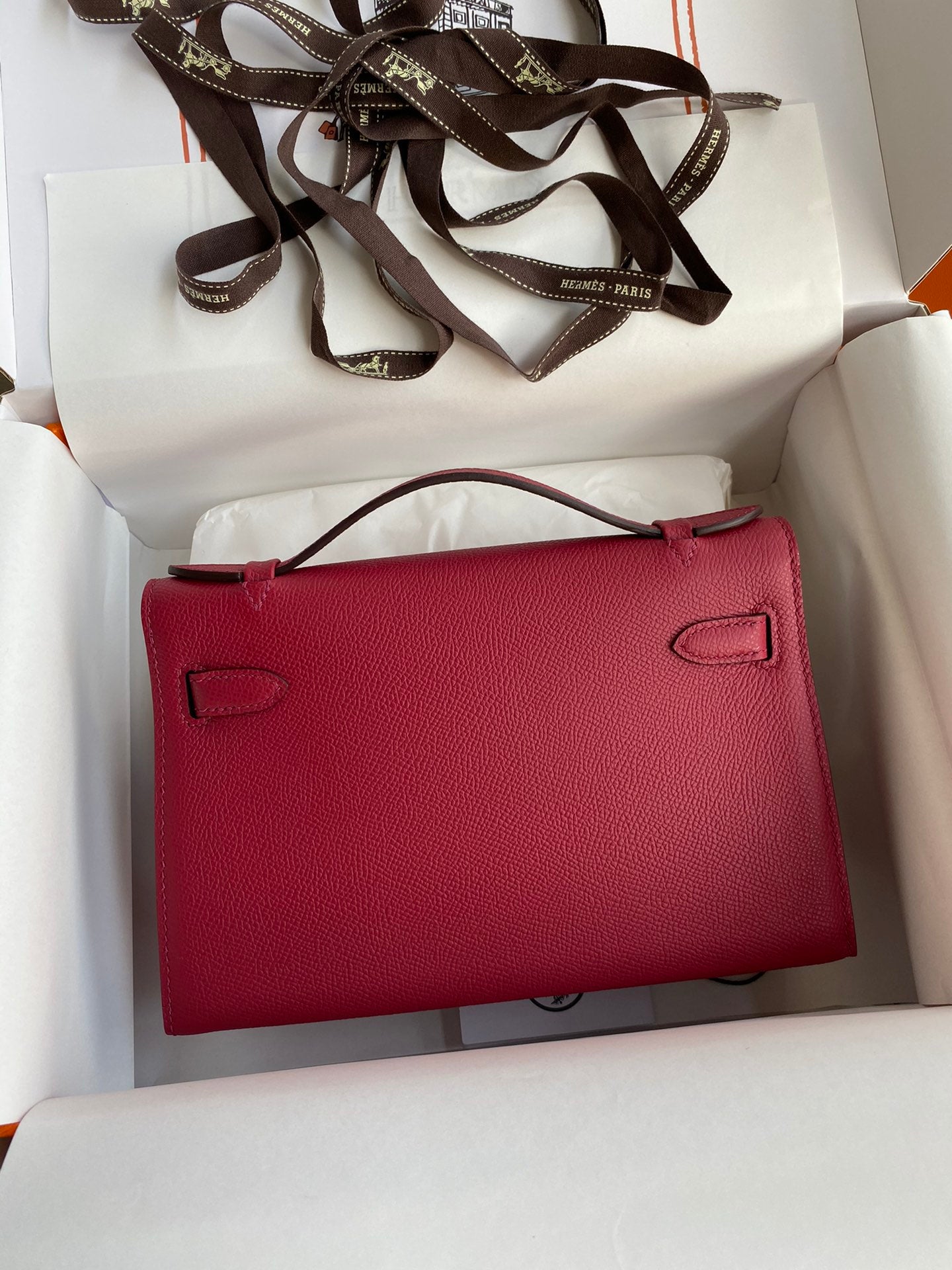 Mini Kelly 22cm Epsom Leather Handbag