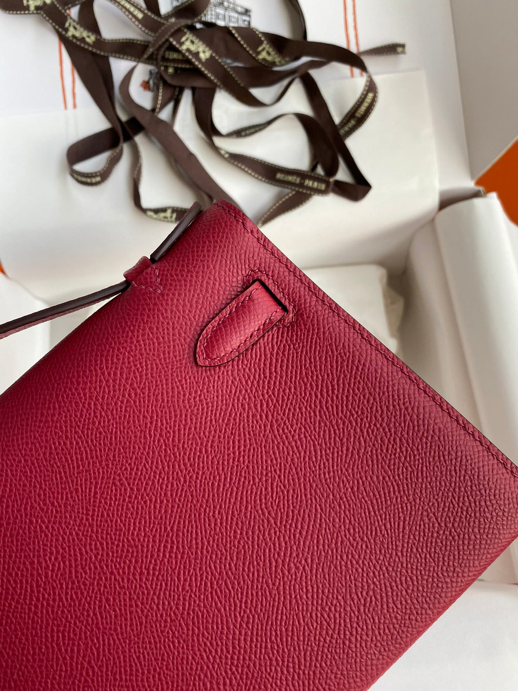 Mini Kelly 22cm Epsom Leather Handbag