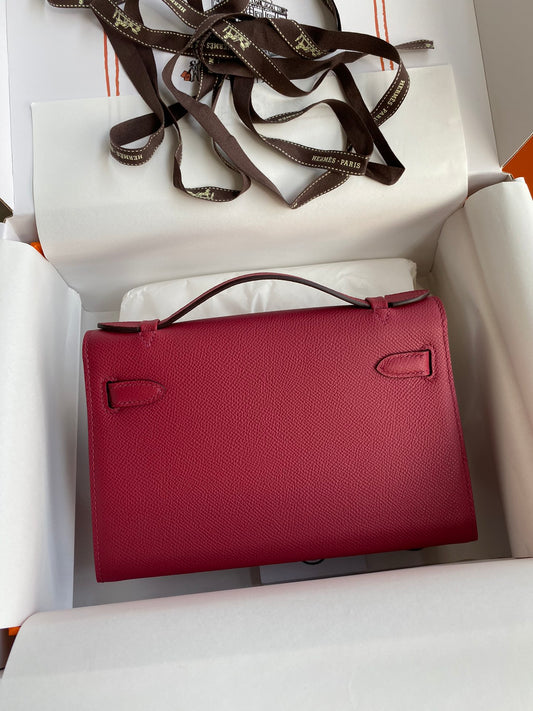 Mini Kelly 22cm Epsom Leather Handbag
