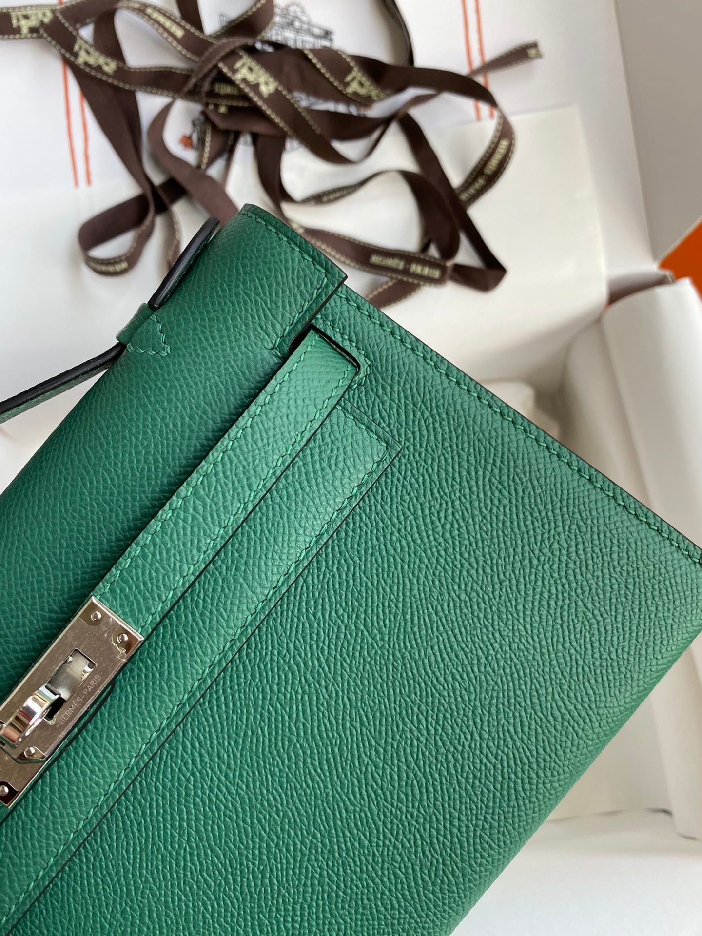 Mini Kelly 22cm Epsom Leather Handbag