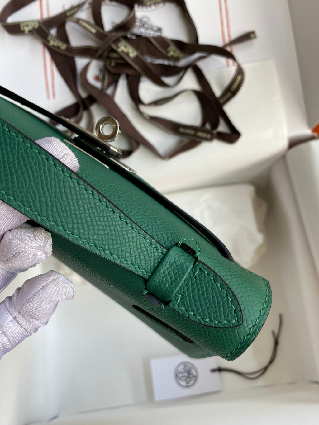 Mini Kelly 22cm Epsom Leather Handbag