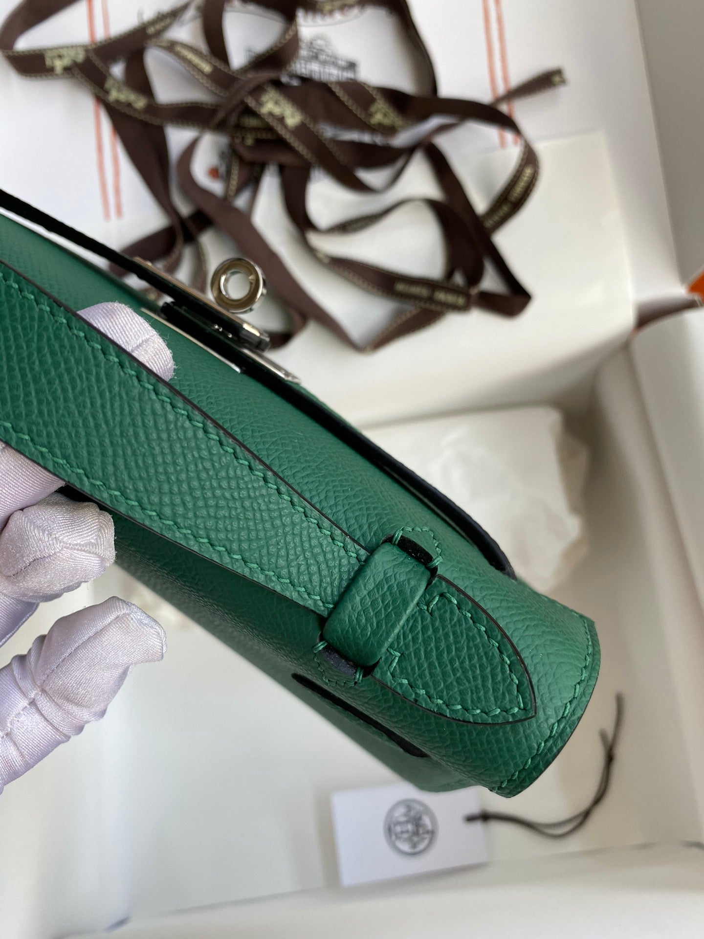 Mini Kelly 22cm Epsom Leather Handbag