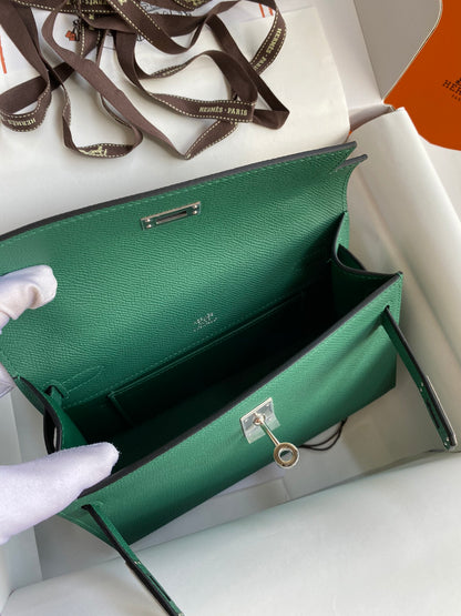 Mini Kelly 22cm Epsom Leather Handbag