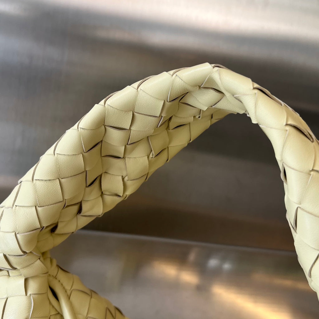 Small Hop Woven Leather Bag