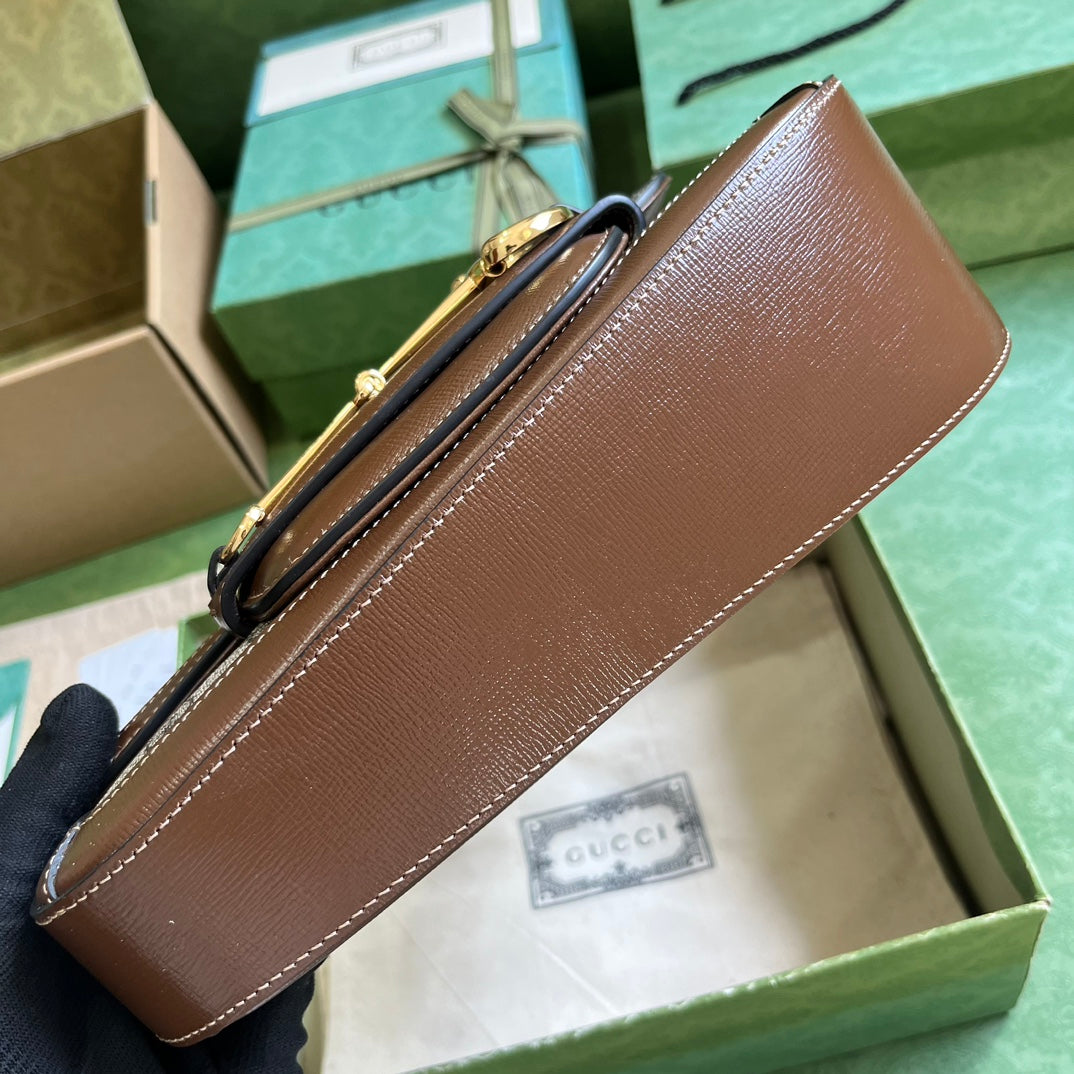 Horsebit 1955 Leather Shoulder Bag