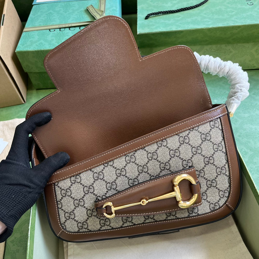 Horsebit 1955 Leather Shoulder Bag