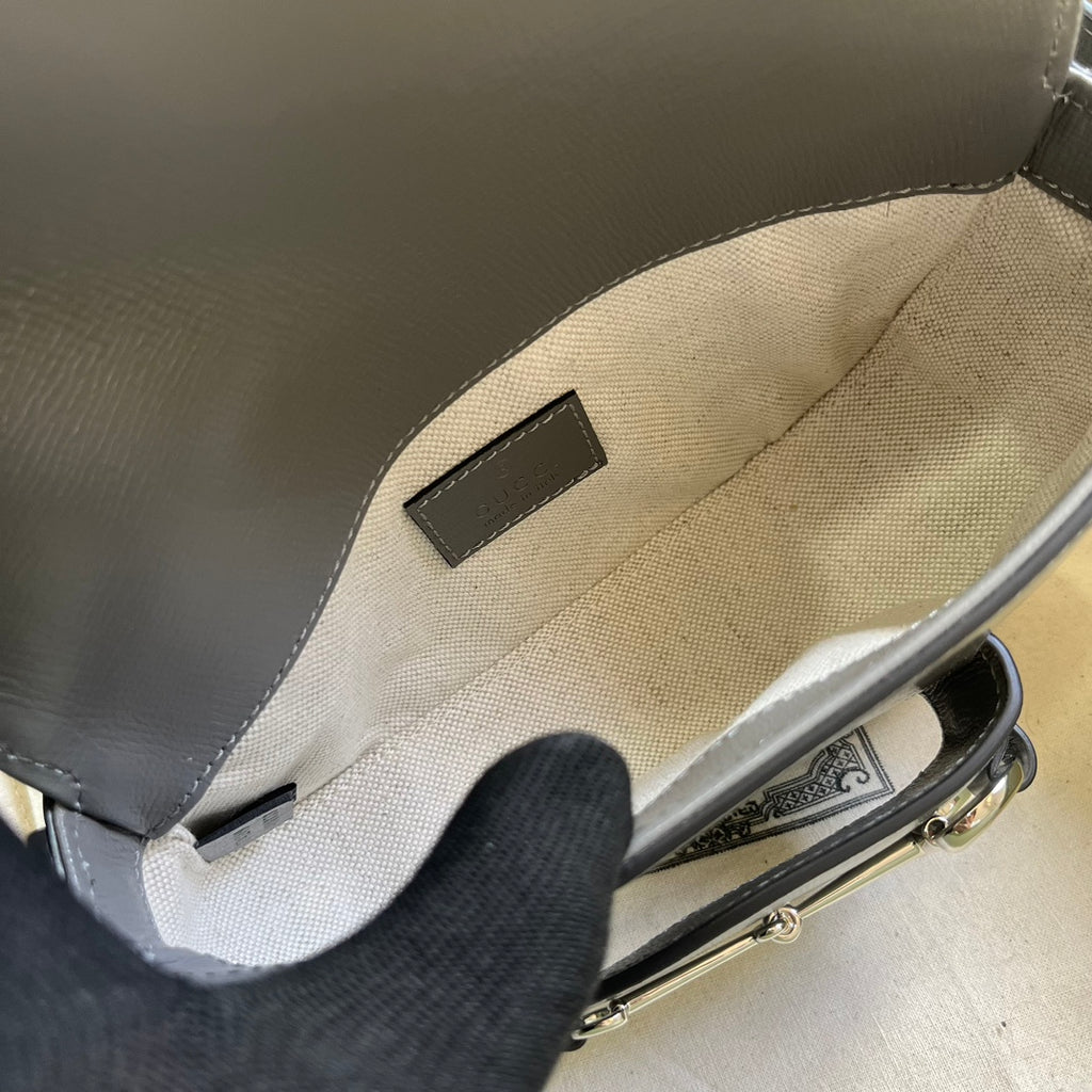 Horsebit 1955 Leather Mini Chain Shoulder Bag