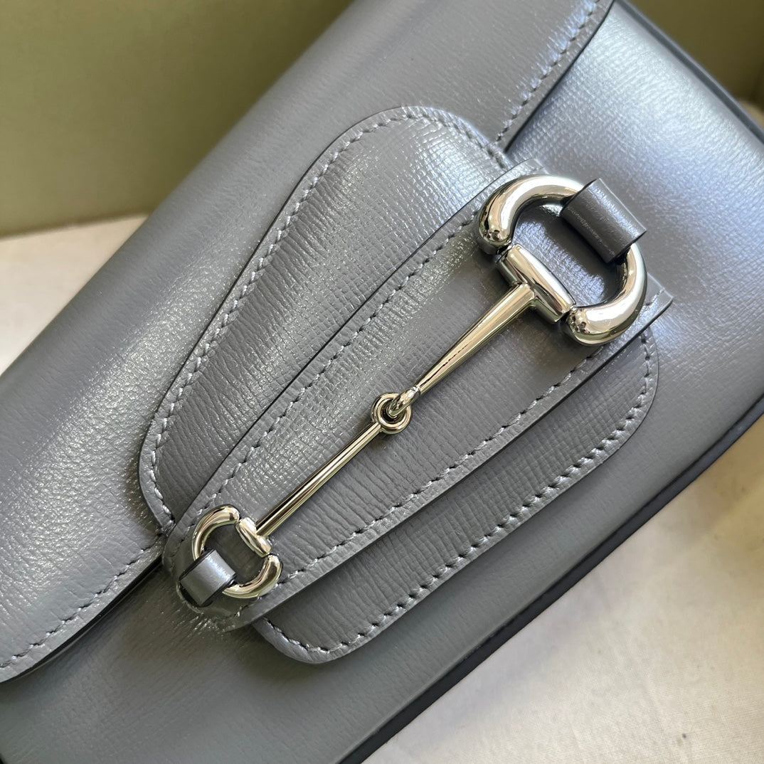 Horsebit 1955 Leather Mini Chain Shoulder Bag