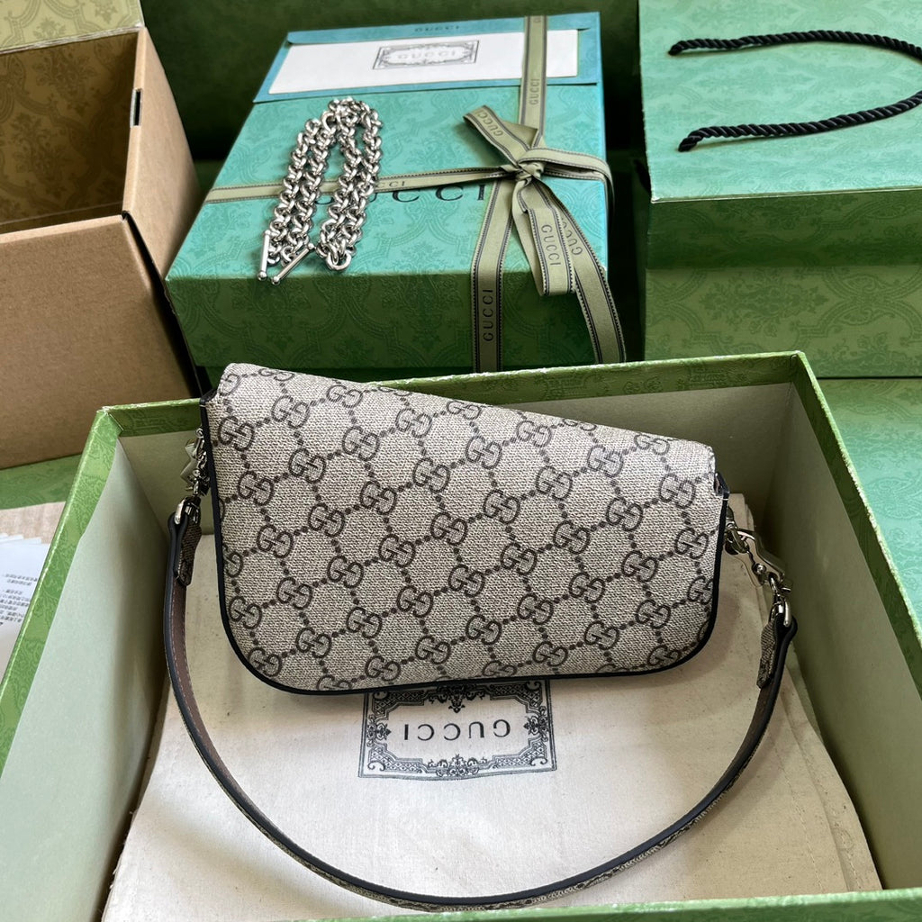 Horsebit 1955 Leather Mini Chain Shoulder Bag