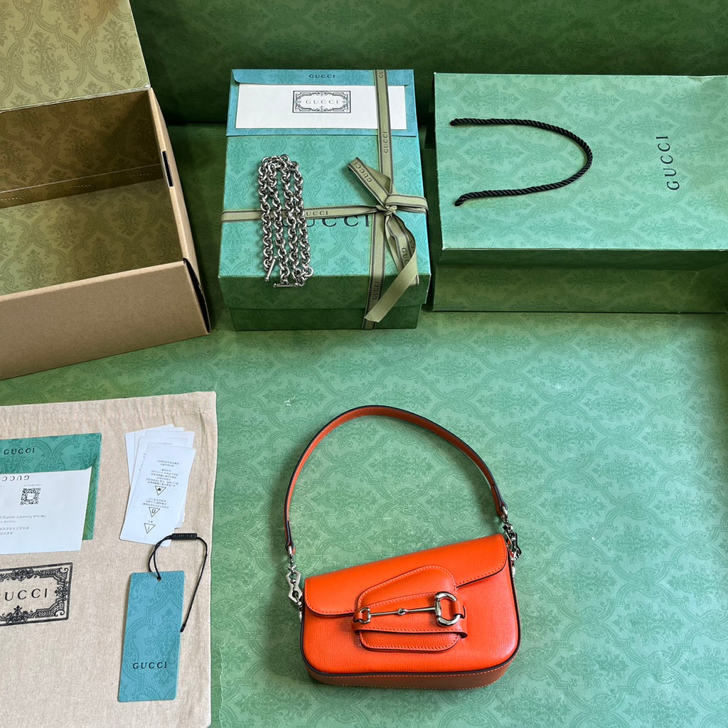 Horsebit 1955 Leather Mini Chain Shoulder Bag