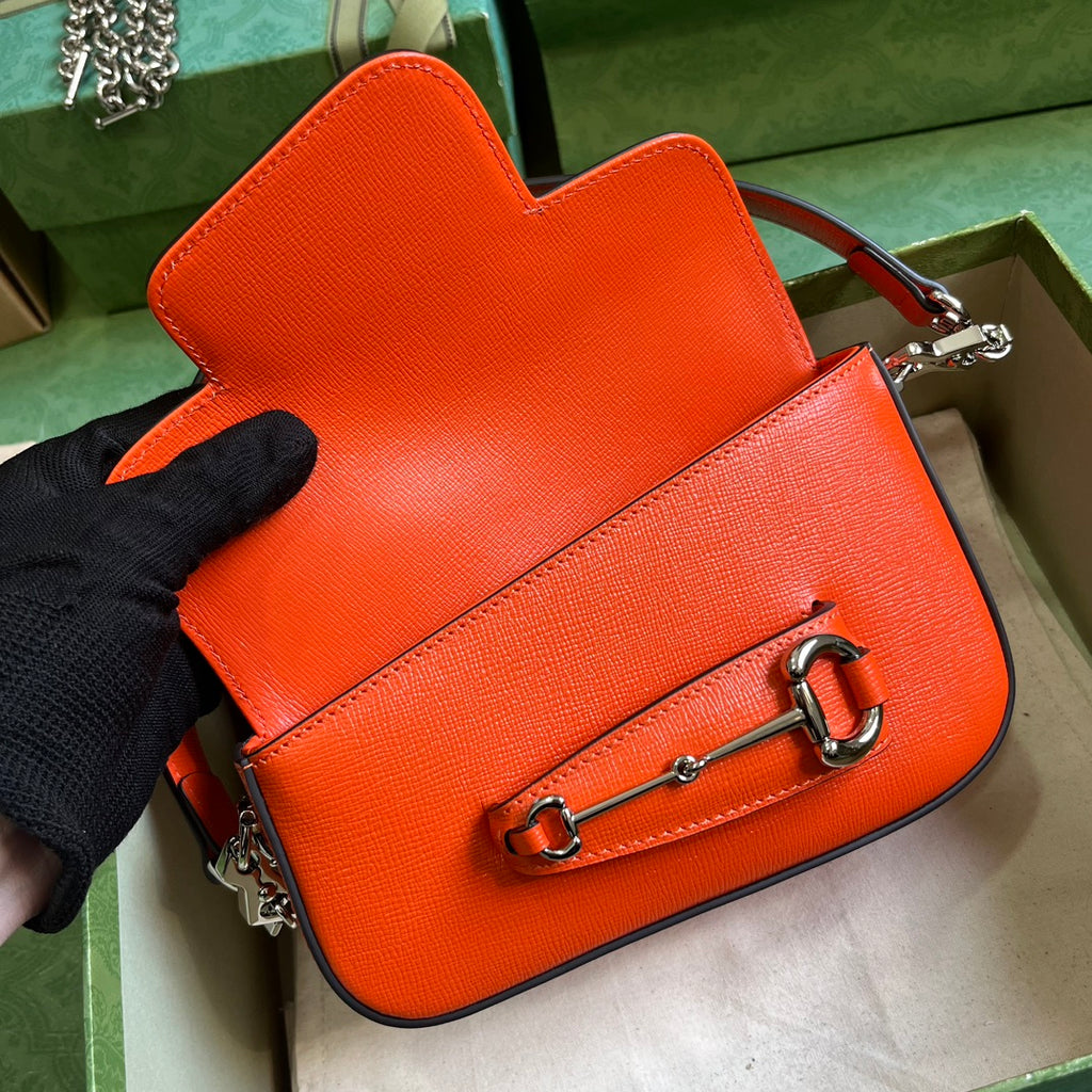 Horsebit 1955 Leather Mini Chain Shoulder Bag