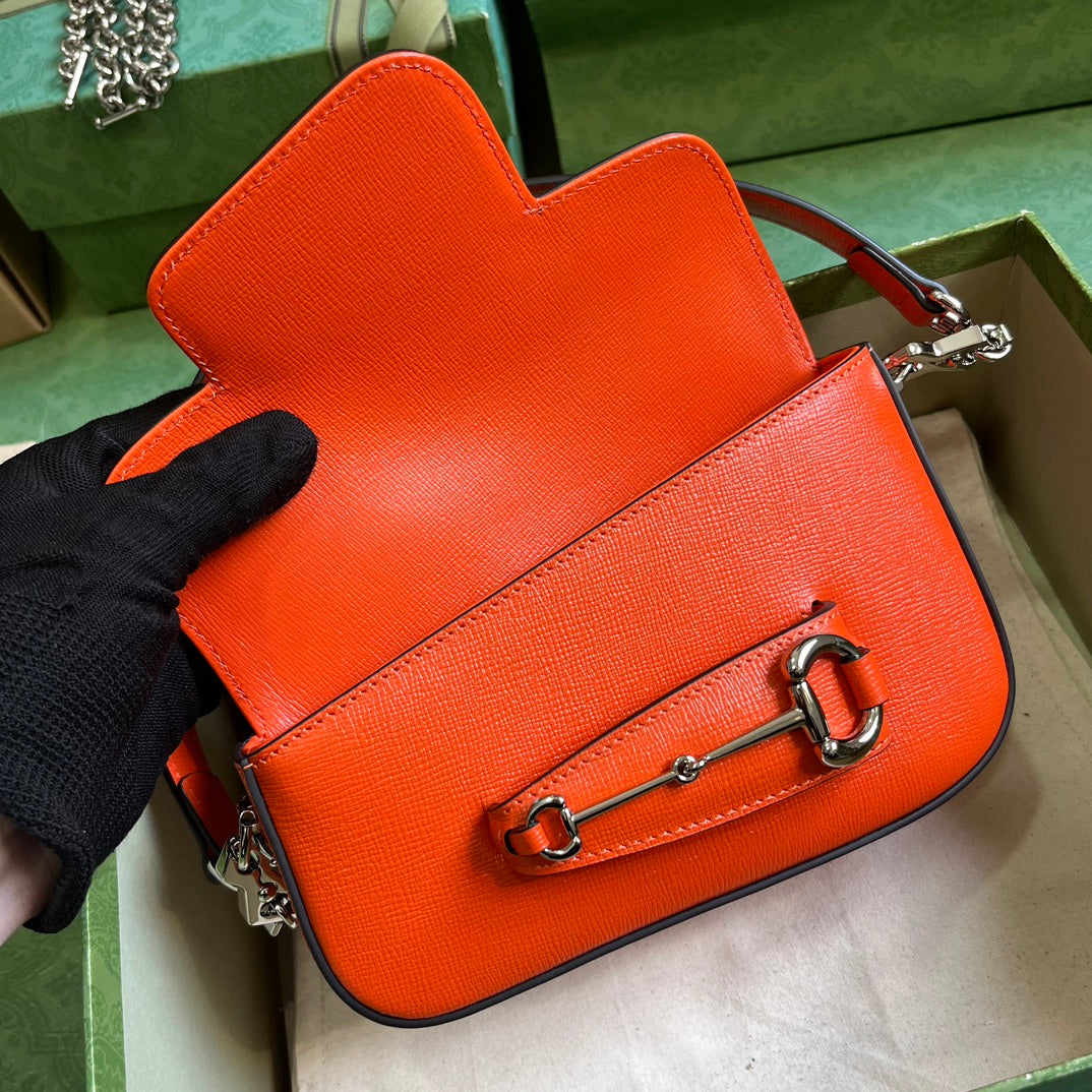 Horsebit 1955 Leather Mini Chain Shoulder Bag