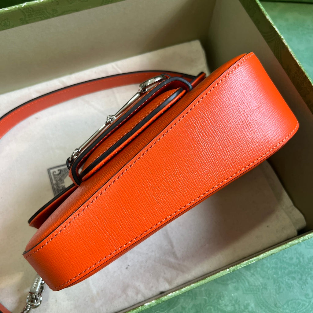 Horsebit 1955 Leather Mini Chain Shoulder Bag