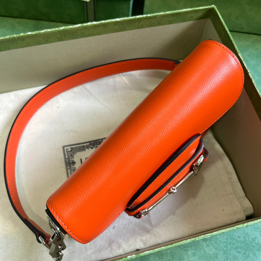 Horsebit 1955 Leather Mini Chain Shoulder Bag