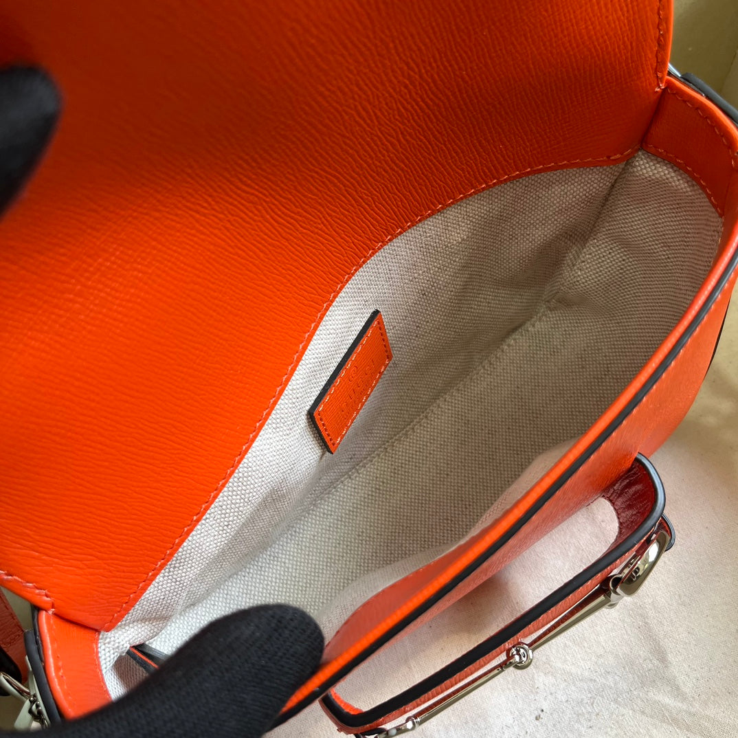 Horsebit 1955 Leather Mini Chain Shoulder Bag