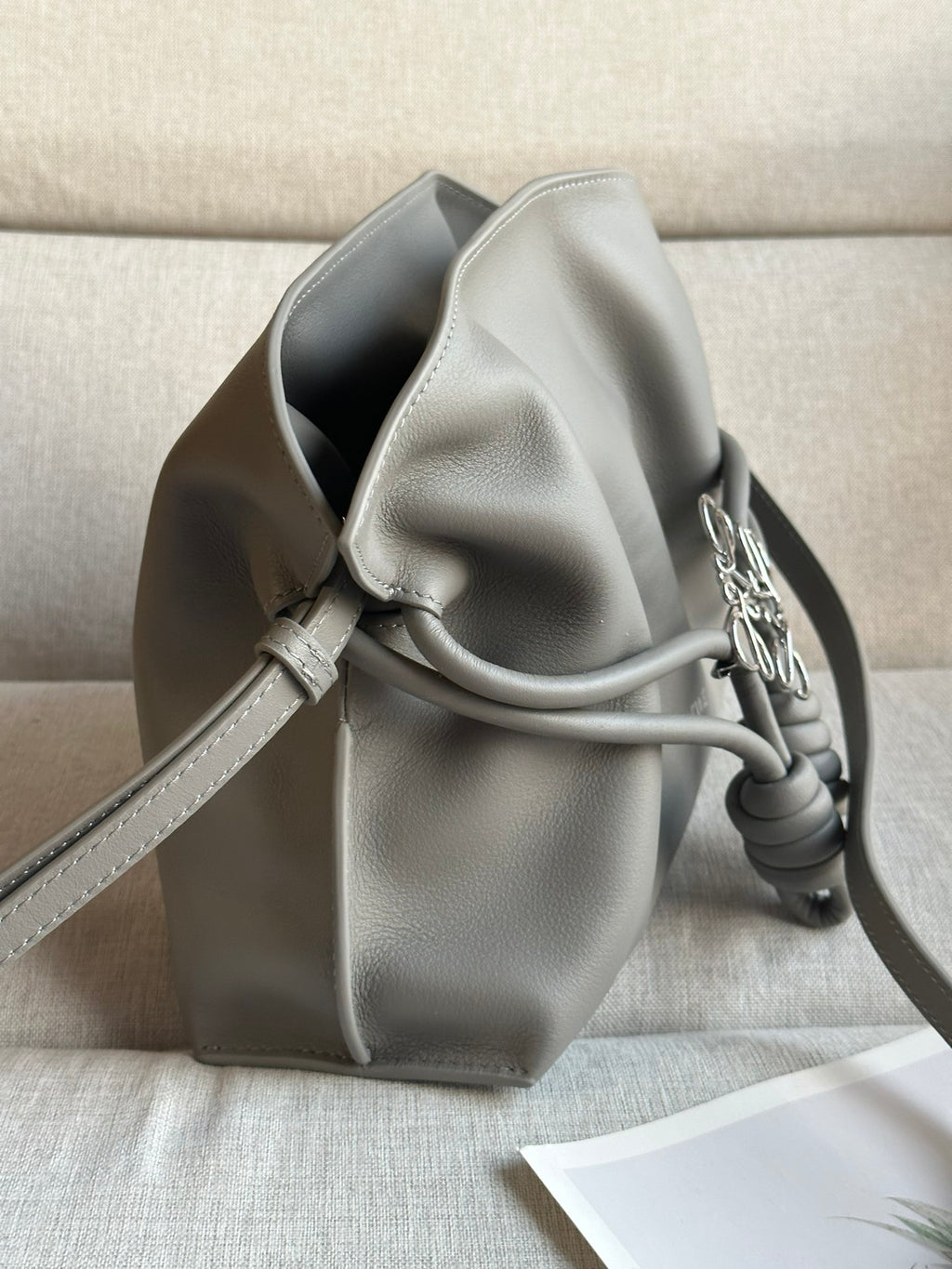 Flamenco Drawstring Shoulder Bag