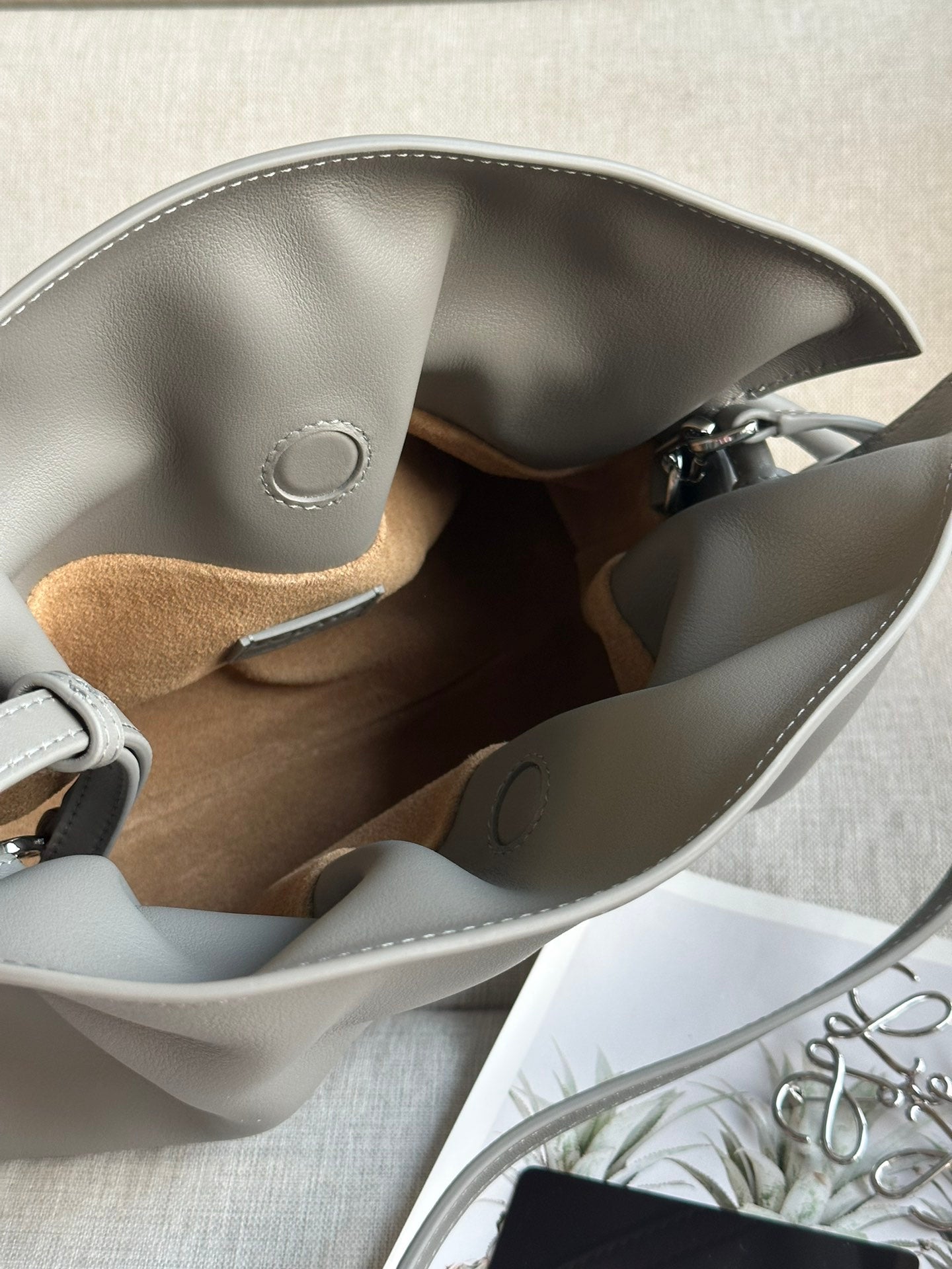 Flamenco Drawstring Shoulder Bag