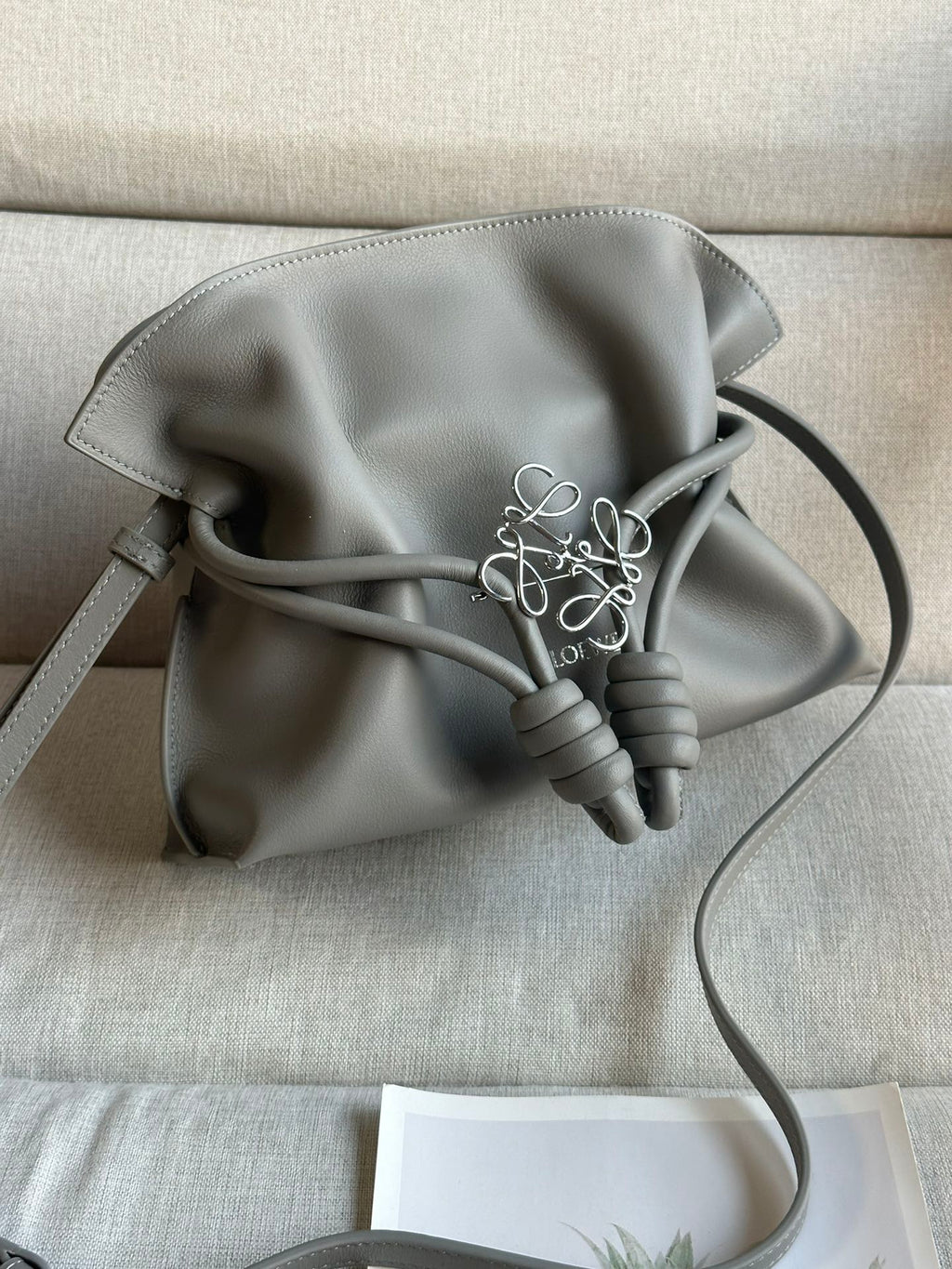 Flamenco Drawstring Shoulder Bag