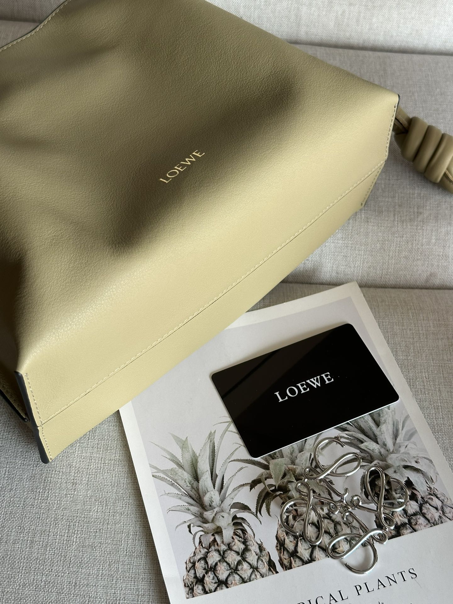 Flamenco Drawstring Shoulder Bag