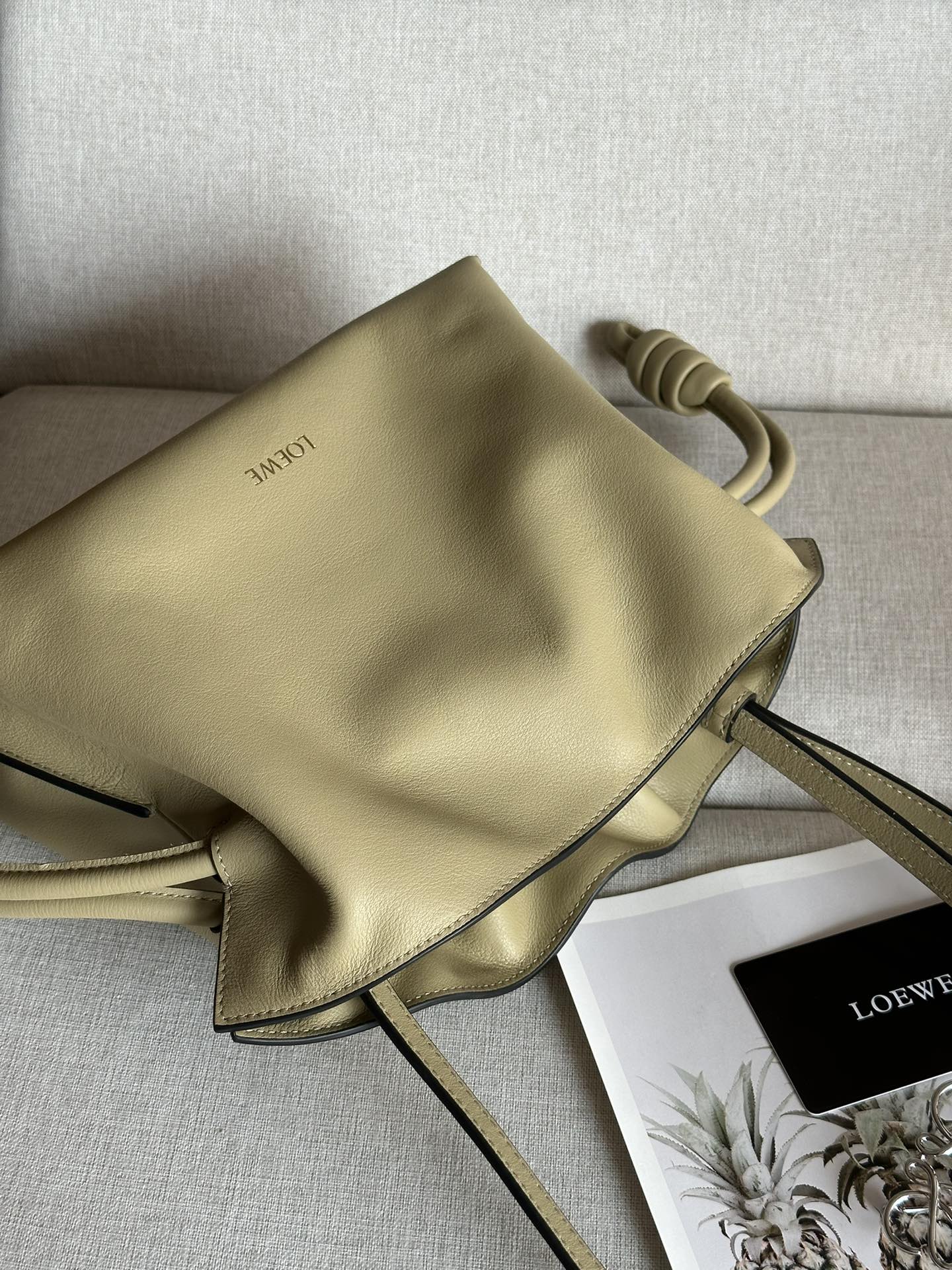 Flamenco Drawstring Shoulder Bag