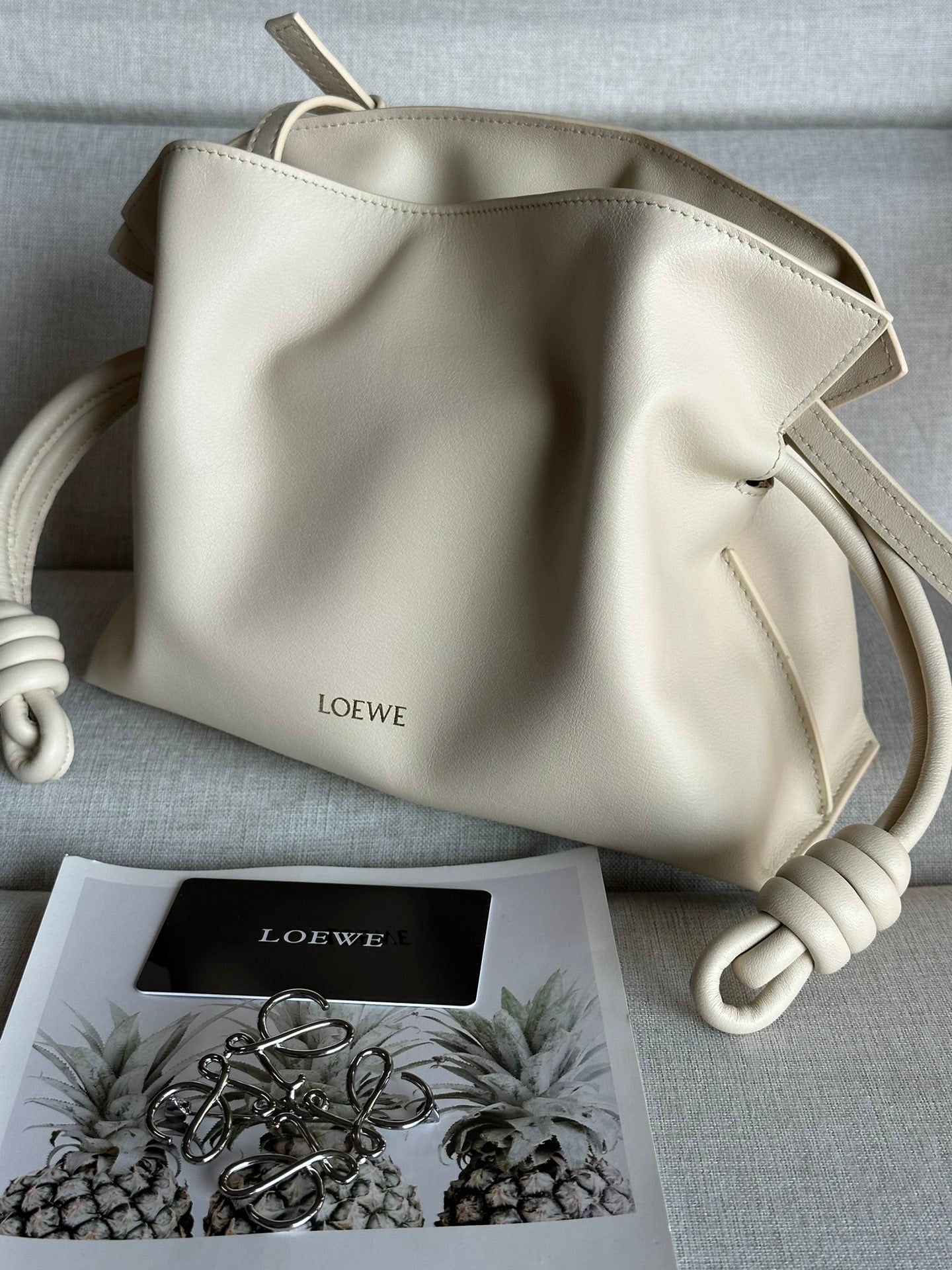 Flamenco Drawstring Shoulder Bag