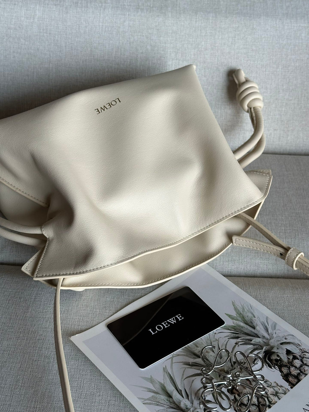 Flamenco Drawstring Shoulder Bag