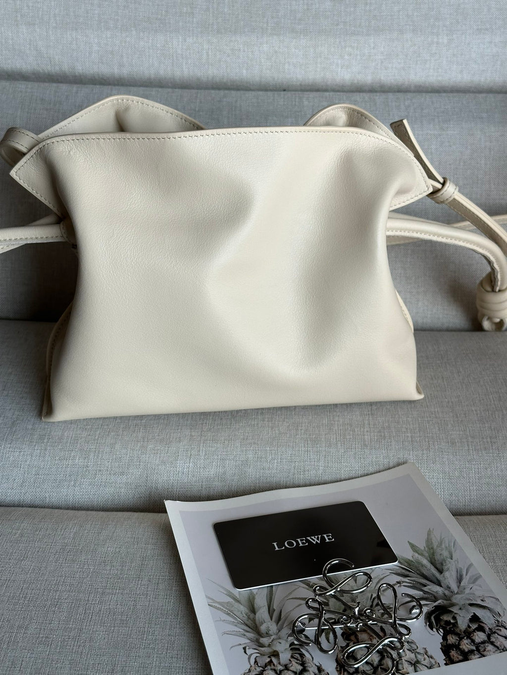 Flamenco Drawstring Shoulder Bag