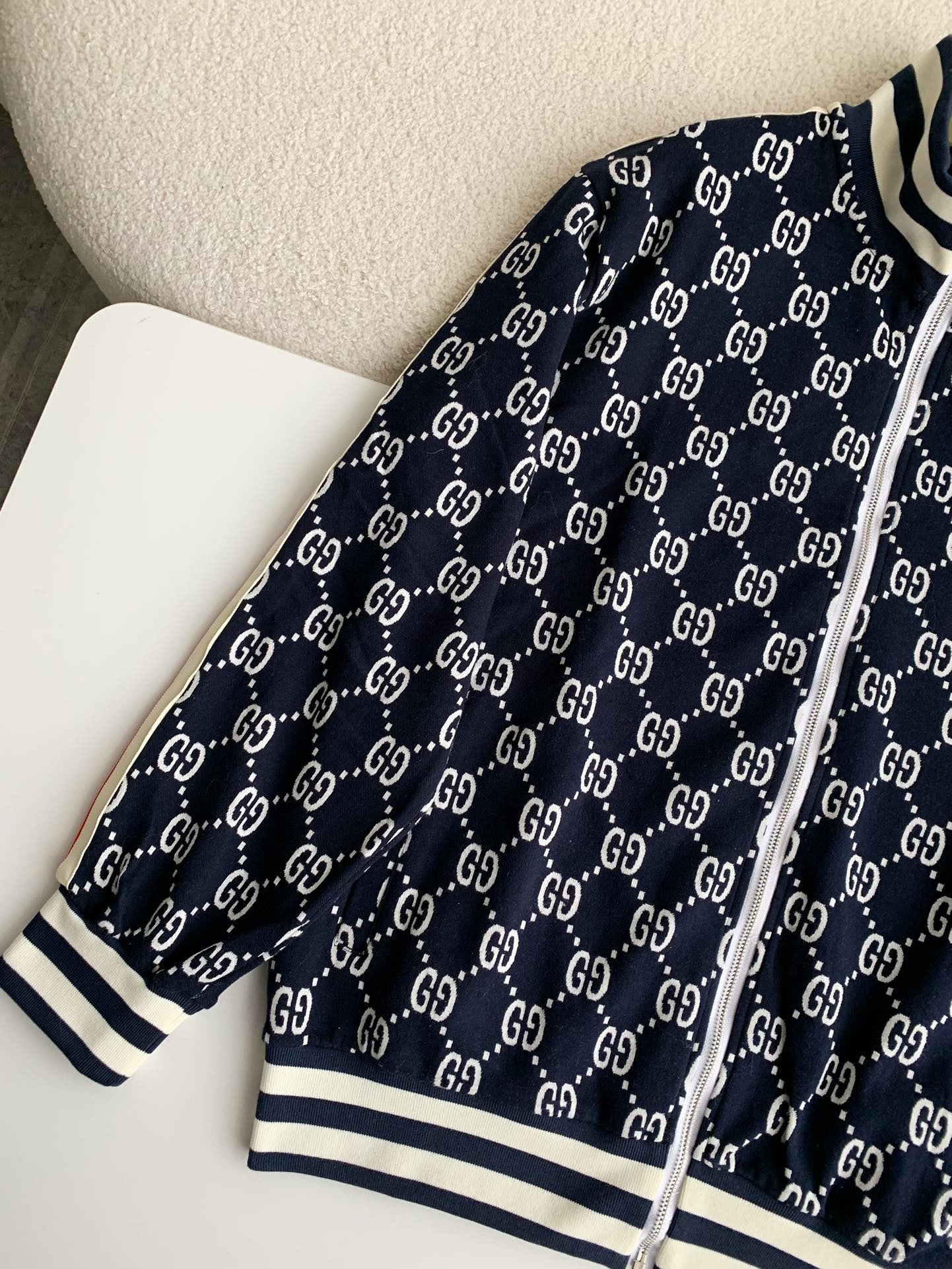 Jacquard Track Jacket