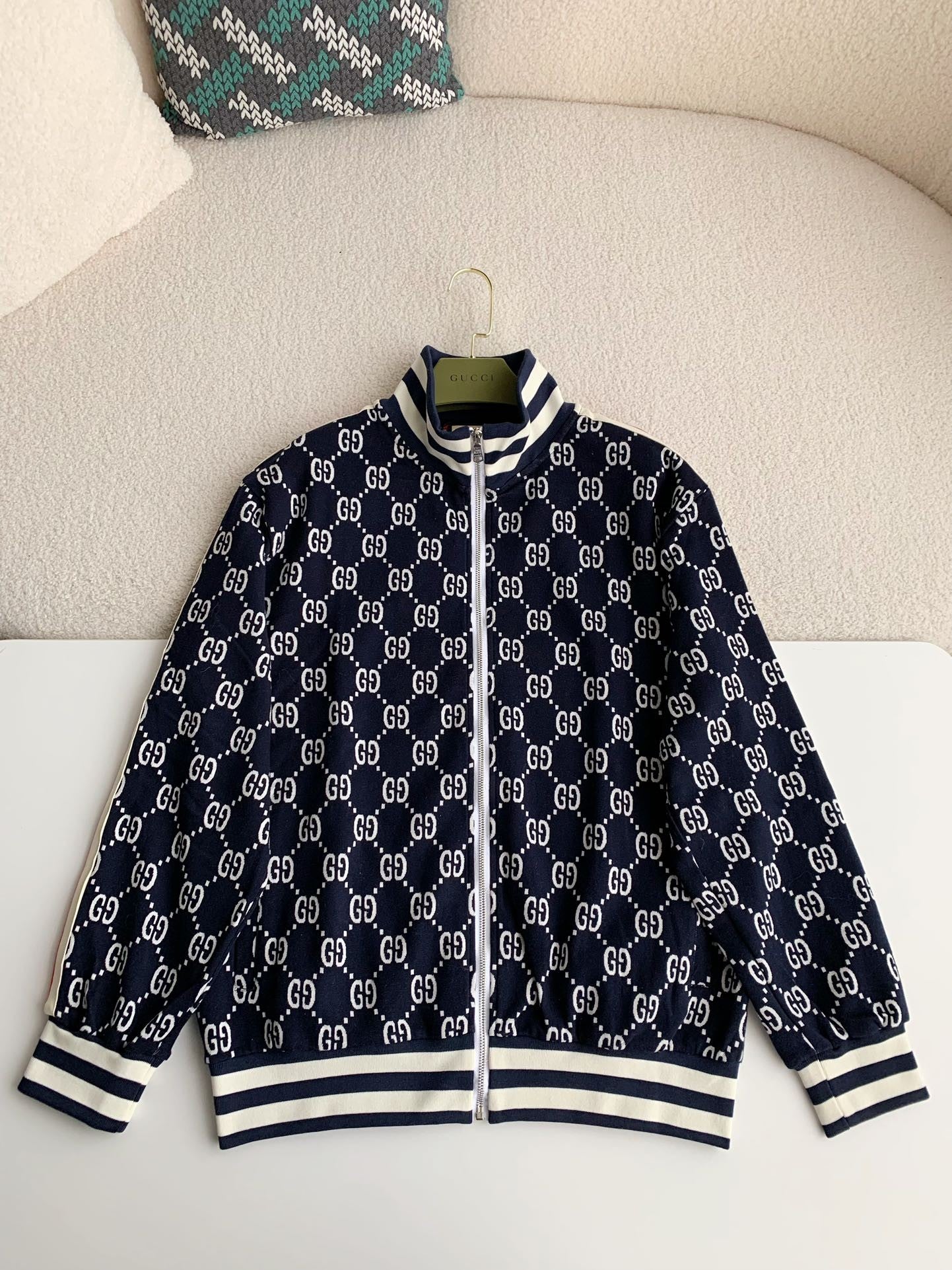 Jacquard Track Jacket