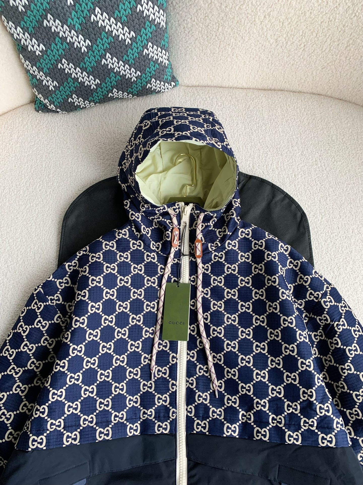 Monogram Hooded Jacket