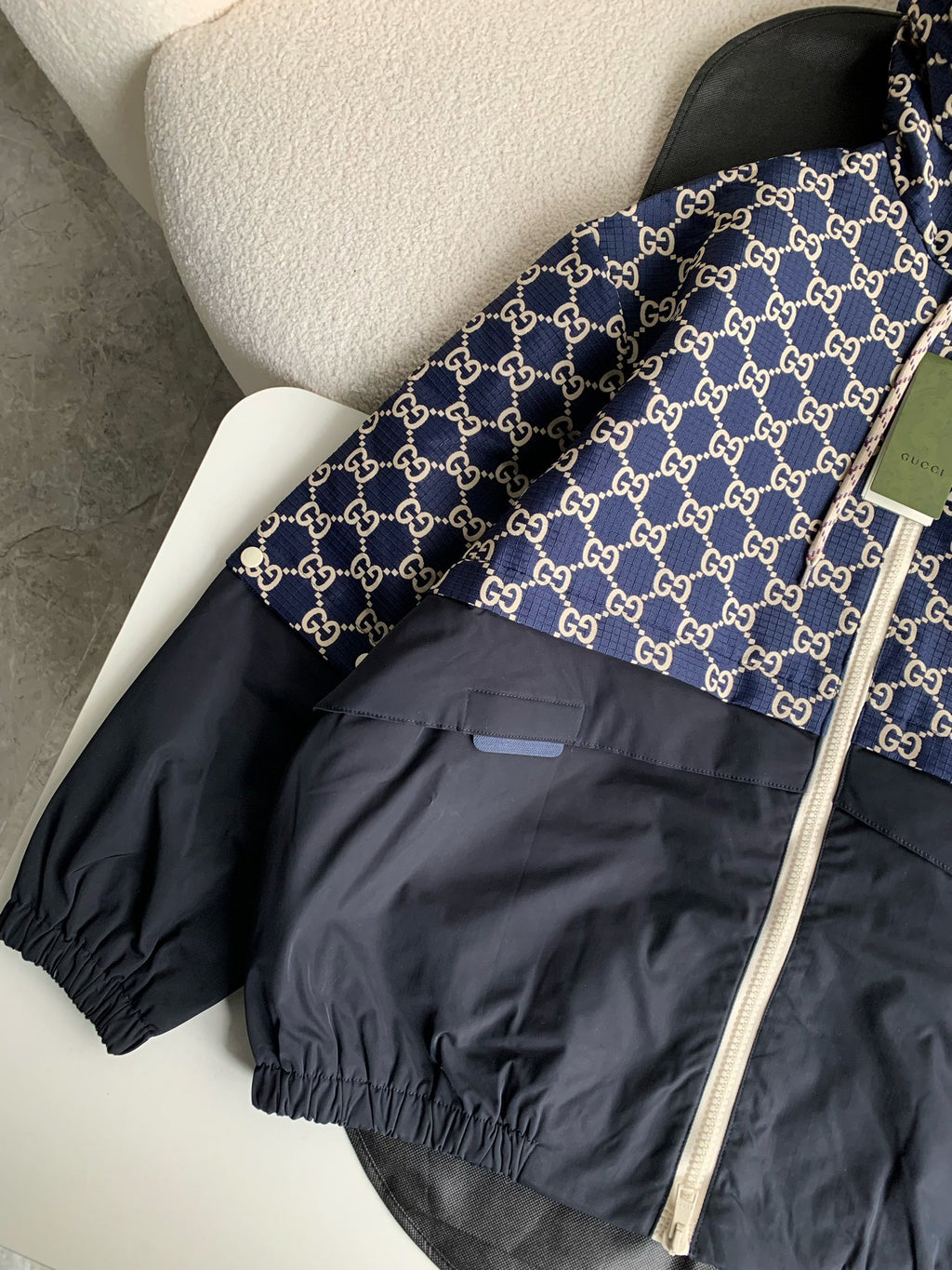 Monogram Hooded Jacket