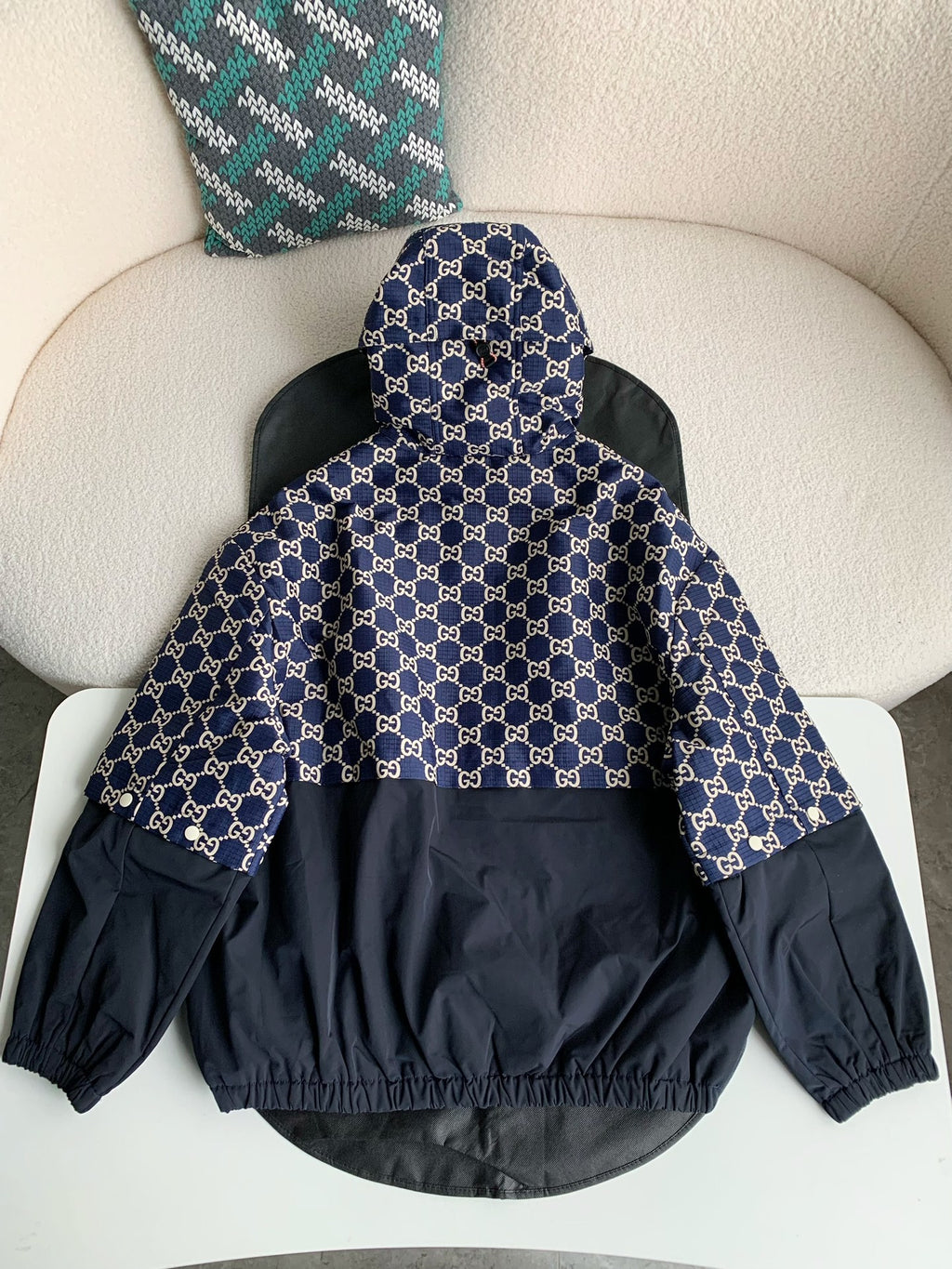 Monogram Hooded Jacket